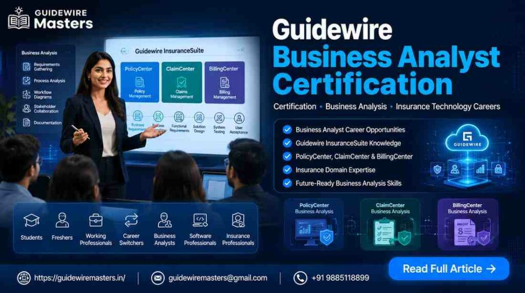 Guidewire Business Analyst Certification